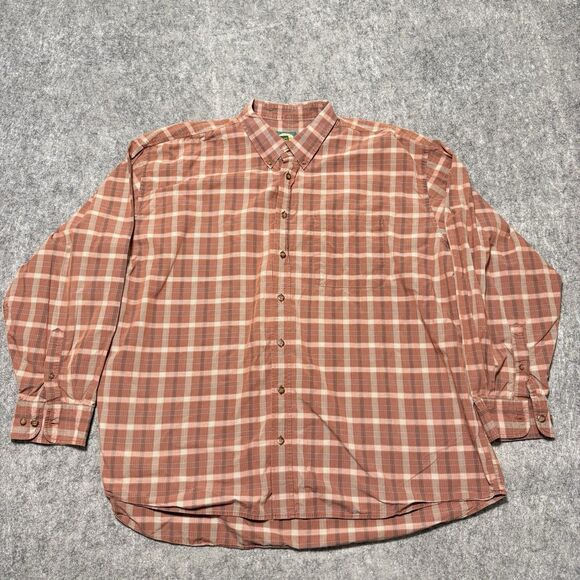 Cabela's Other - Vintage Cabelas 3XLT Plaid Shirt Mens Long Sleeve 90s Y2K Gorpcore Cotton